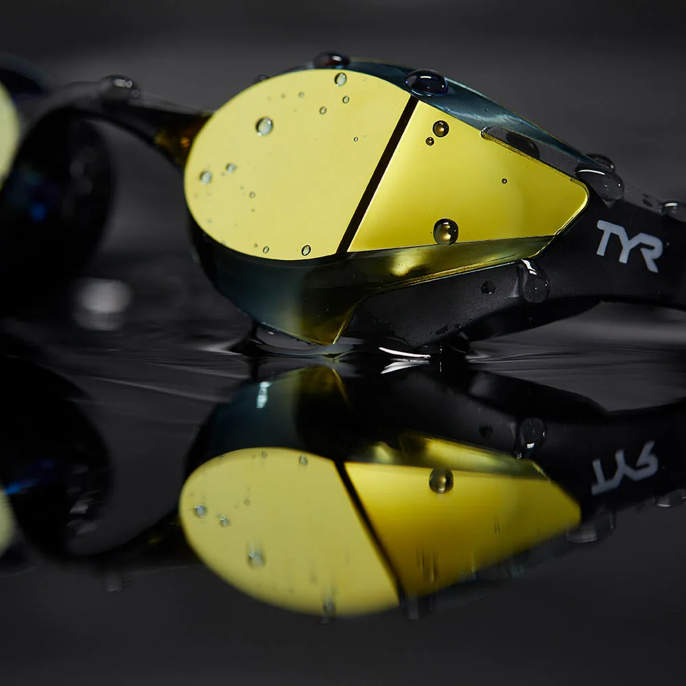 Очки для плавания TYR Tracer-X RZR Racing Mirrored — фото 2
