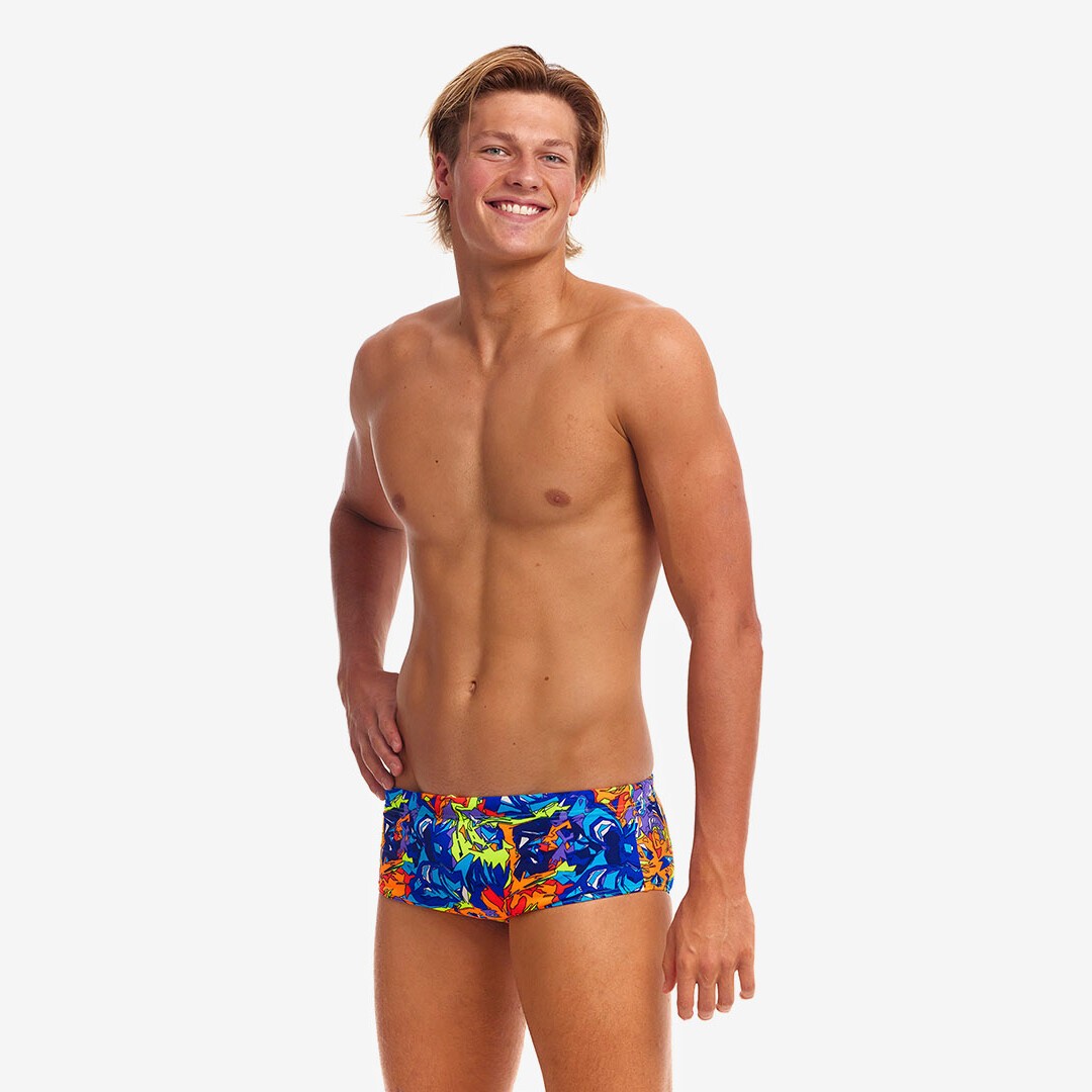 Транки Funky Trunks Sidewinder Trunks Mixed Mess от магазина товаров для плавания Bigswim