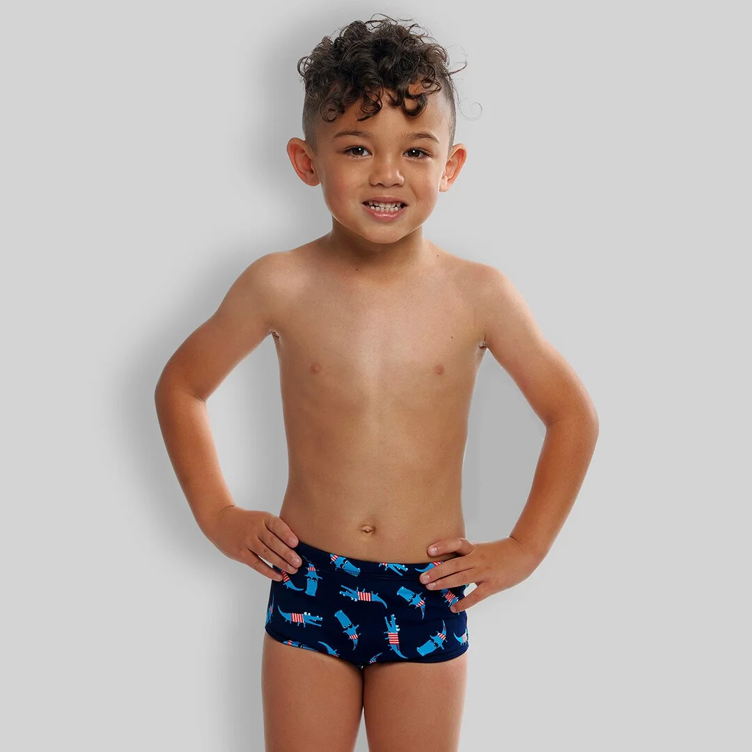 Полушорты юниорские Croc Top Boys Funky Trunks