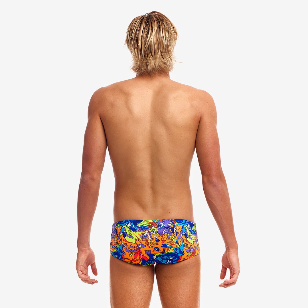 Транки Funky Trunks Sidewinder Trunks Mixed Mess от магазина товаров для плавания Bigswim