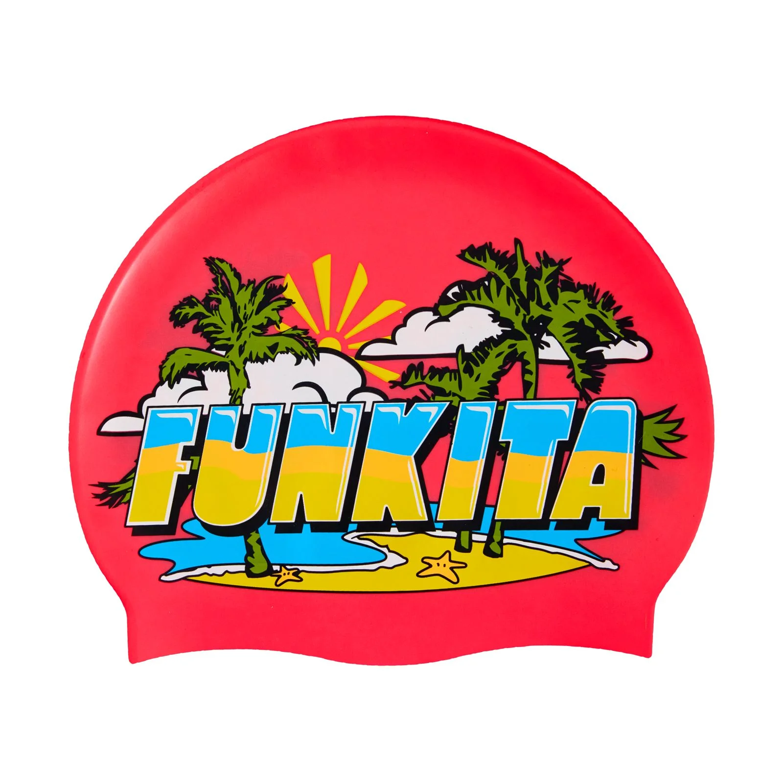 Шапочка силиконовая Icypop Beach Funkita