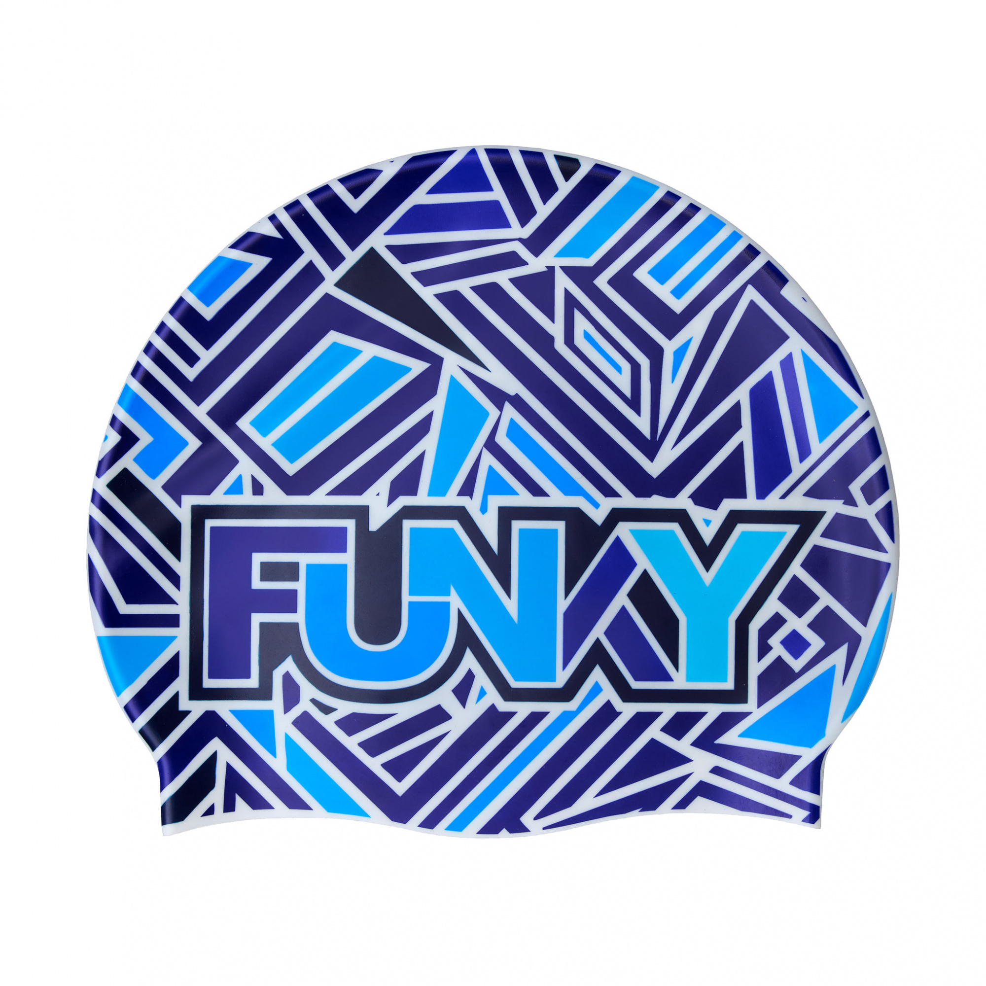 Шапочка силиконовая Blue Bits Funkita