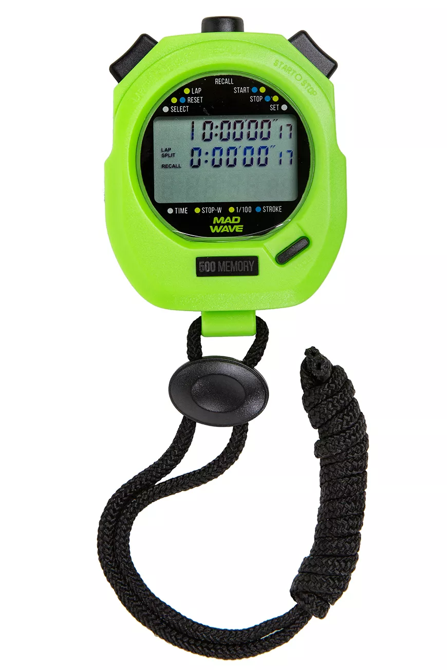 Секундомер Stopwatch SW-500 memory Madwave от магазина товаров для плавания Bigswim